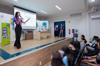 Alunos de escola em Brasília conhecem projeto do MPF de combate à desinformação